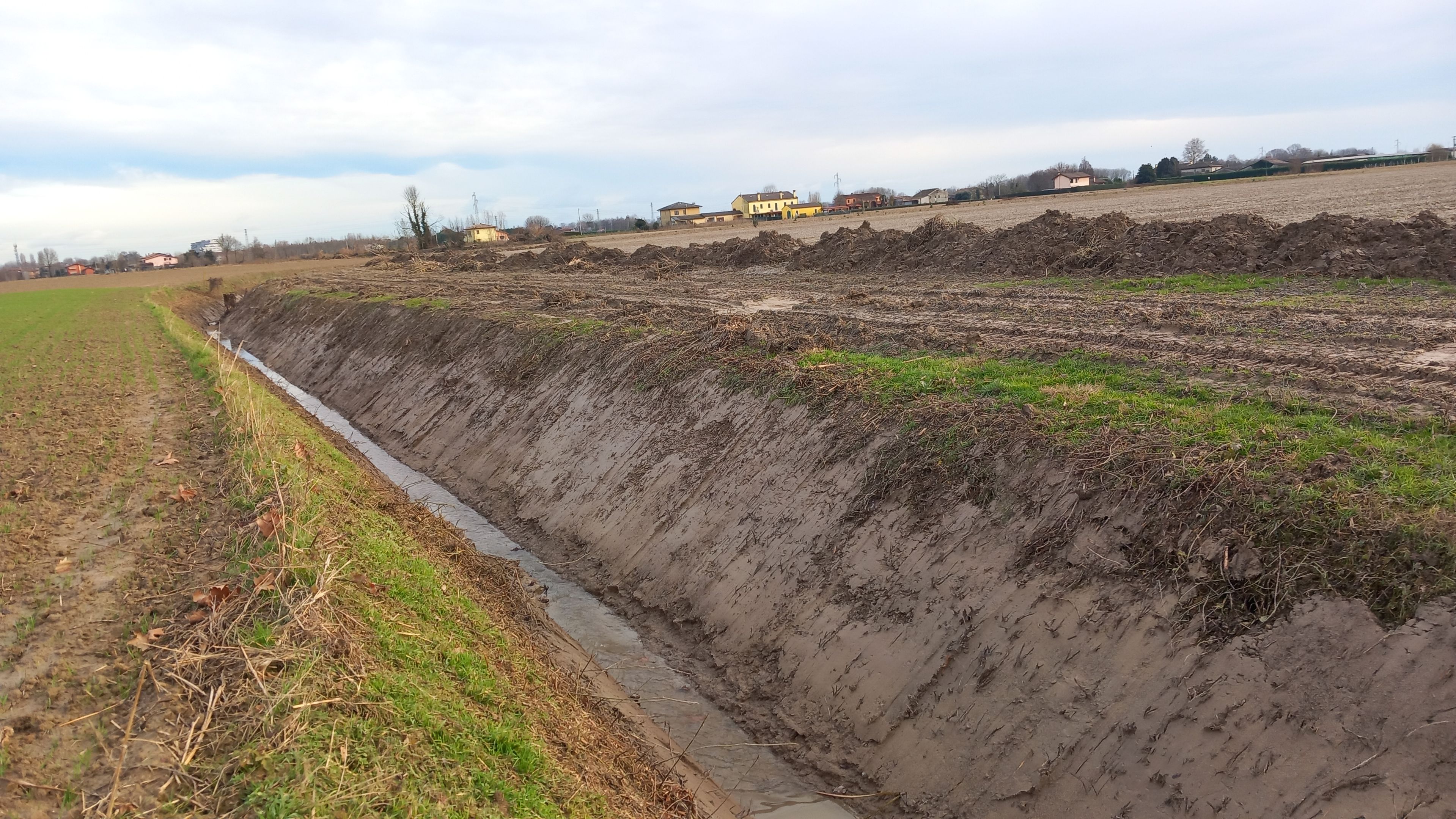 Brugine: concluso l’intervento di sistemazione della maglia idraulica territoriale