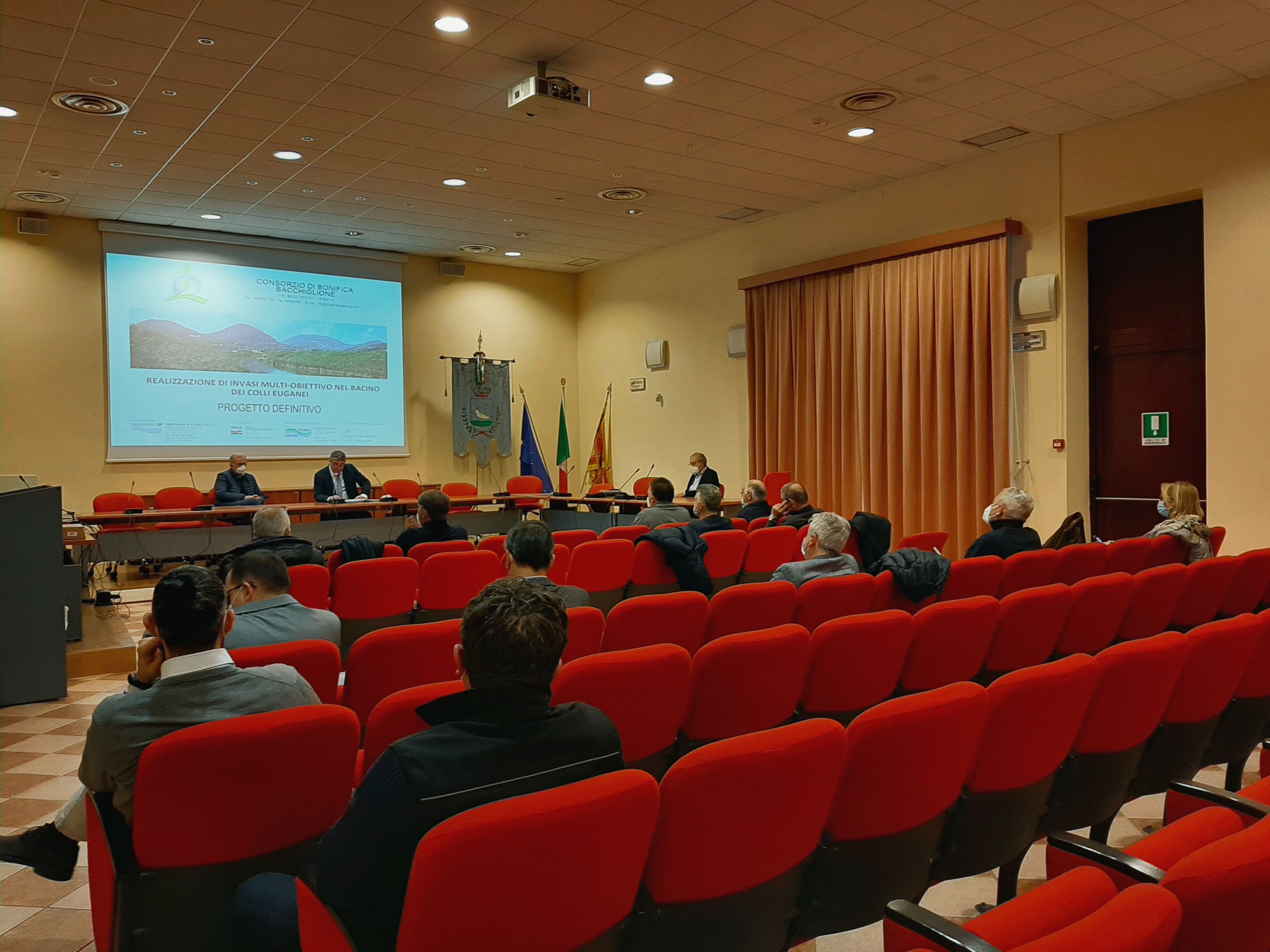 Presentato al pubblico il progetto per la realizzazione di invasi multi – obiettivo nel bacino Colli Euganei